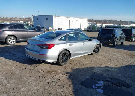 2023 Honda Civic Sport z USA, uszkodzony, nr VIN 2HGFE2F50PH550459